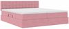 vidaXL Aufbewahrungsbett mit Matratze mit Kopfteil Rosa 90 x 200 cm 3371002 Bild 5
