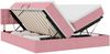 vidaXL Aufbewahrungsbett mit Matratze mit Kopfteil Rosa 90 x 200 cm 3371002 Bild 2