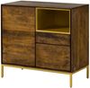 Kommode Mango 90x45x85 braun geölt CHICAGO #108 Bild 1