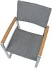 Garten-Sitzgruppe EMMY 5-tlg. - Kunststoff, Braun | Gartenmöbel-Set Gartengarnitur Garten-Essgruppe mit Stühlen und Esstisch Bild 5