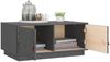 vidaXL Couchtisch Grau 80x50x35 cm Massivholz Kiefer 818252 Bild 4