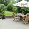 Relaxdays Pflanzenroller rund antik Bild 2