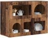 vidaXL Sideboard Altholz 80,5 x 35 x 59 cm Holzwerkstoff 891332 Bild 3