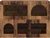 vidaXL Sideboard Altholz 80,5 x 35 x 59 cm Holzwerkstoff 891332 Bild 2