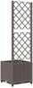 vidaXL Pflanzkübel mit Rankgitter Braun 40x40x136 cm PP 318259 Bild 4