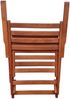 Set Tisch mit 2 Stühlen Gartenstühle 10-210-2T-braun Bild 5