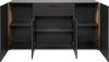Sideboard >Cento< in anthrazit / Dekor Artisan Oak - 162x83x34,5cm (BxHxT) Bild 5