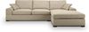 Ecksofa (B/H/T: 308x90x186 cm) in Beige Bild 2