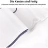 Duschvorhang Weizenohr 240x200cm Antischimmel Wasserabweisend Ösen 14 Ringe Bild 5