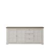 Sideboard >Indianapolis< in Schneeeiche - 204,7x92,5x44,3cm (BxHxT) Bild 2