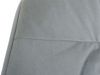6er-Set Esszimmerstuhl HWC-K28, Küchenstuhl Polsterstuhl Stuhl mit Armlehne, drehbar, Metall ~ Stoff/Textil hellgrau Bild 4