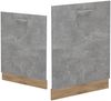 Geschirrspülblende R-Line Beton 60 cm , AP Eiche Vicco Bild 5