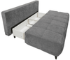 2er Sitzer Elisa – ED Exciting Design | Schlaffunktion & Bettkasten | Mikrofaser Holms Bild 2