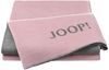 JOOP! 'Uni-Doubleface' Wohndecke, Baumwollmischgewebe, rose / graphit, 150 x 200 cm Bild 3