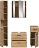 Badkombination (B/H/T: 150x185x30 cm) in Artisan Oak Nachbildung und Artisan Oak Nachbildung Bild 3