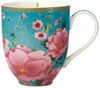Maxwell & Williams HV0170 Becher 440 ml SILK ROAD Aqua, Porzellan, in Geschenkbox Bild 3