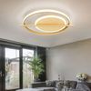 LED Deckenleuchte, Metall, Goldfarben, B 36 cm Bild 4