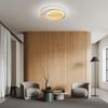 LED Deckenleuchte, Metall, Goldfarben, B 36 cm Bild 2