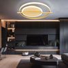 LED Deckenleuchte, Metall, Goldfarben, B 36 cm Bild 5