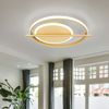 LED Deckenleuchte, Metall, Goldfarben, B 36 cm Bild 3