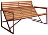 Patio Bench - Outdoor Rot Bild 2