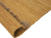 Teppich Jute senfgelb 80 x 150 cm Kurzflor zweiseitig LUNIA Bild 5