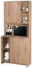 HTI-Living Hochschrank Küchenschrank Malin Artisaneiche (Stück, 1-St, 1 Küchenschrank) Küchenbuffet Bild 2
