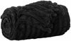 vidaXL Überwurfdecke Schwarz 200 x 150 cm Fleece 42016842 Bild 2