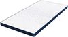 vidaXL Matratzenauflage, Jacquard-Stoff weiß, Höhe 8 cm, 120x200 cm Bild 4