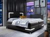 Boxspringbett Leleni LED, Schwarz, 120x200 cm Bild 2