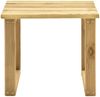 vidaXL Tisch für Sonnenliege 30x30x26 cm Imprägniertes Kiefernholz 315394 Bild 2
