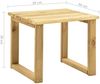 vidaXL Tisch für Sonnenliege 30x30x26 cm Imprägniertes Kiefernholz 315394 Bild 5