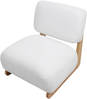 Sessel KOKKOLA Stoff Cremeweiß Bild 5