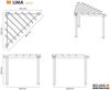Sojag Lima 1010 | Aluminium Pergola mit Bild 5