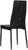 vidaXL Esszimmerstühle 4 Stk. Schwarz Kunstleder [246188] Bild 5