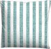 biberna Seersucker Bettwäsche 0022644 LÄNGSSTREIFEN, mint, 1x 135x200 cm + 1x 80x80 cm Bild 3