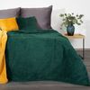Wohndecke Kuscheldecke Decke MICROFASER Sofadecke Tagesdecke CINDY3 150x200 cm dunkelgrün Bild 3