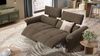 Sofanella 3-Sitzer ADRIA Stoffbezug Sofagarnitur Couch in Creme Bild 4