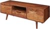 Wohnling HiFi Lowboard AMANA Sheesham Massivholz Landhaus TV Kommode 135 x 51 x 45 cm Bild 2