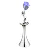 GLOBO '28112' LED-Tischlampe, Farbwechsel, Acryl/Chrom Rose/silber, 8x29,5 cm Bild 3
