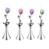 GLOBO '28112' LED-Tischlampe, Farbwechsel, Acryl/Chrom Rose/silber, 8x29,5 cm Bild 2