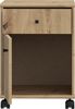 FORTE Tempra2 Rollcontainer, Holzwerkstoff, Braun, 38,6 x 54,2 x 42 cm Bild 4