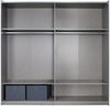 rauch Schwebetürenschrank Kleiderschrank Schrank Garderobe ASTANA mit leichtgängigen Türen inkl. 2 Stoffboxen sowie Metallgriffleisten TOPSELLER MADE IN GERMANY Bild 4