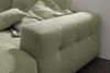 KAWOLA Sofa MIKA Ecksofa Cord olivgrün Longchair rechts 86 x 167 x 276 cm Bild 2