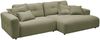 KAWOLA Sofa MIKA Ecksofa Cord olivgrün Longchair rechts 86 x 167 x 276 cm Bild 3