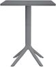 CLP Gartentisch Nuvela 60 x 60 – robust & wetterfest,dunkelgrau Bild 4