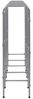 vidaXL Kistenregal für 12 Kisten Silbern 190x33x116 cm Stahl 285215 Bild 4