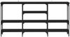 vidaXL Konsolentisch mit Regal Schwarz Eichen-Optik 160 x 29 x 80 cm 883558 Bild 5