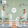 Leitz Sitz-Steh-Tisch Ergo klappbar weiß Bild 3