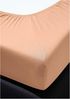 Irisette Frottier-Stretch Betttuch Orion 0009 apricot 190x200 cm 9-50 apricot Bild 4